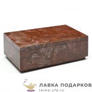 УК / Шкатулка из камня «Купюрница» 19 х 10 х 06 см. лемезит 1310742 