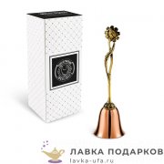 КМ / Колокольчик «Цветы - Ромашка» 08 х 04 х 04 см. медь-латунь КМ2499КЛ06 