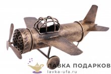 Макет - Парусная яхта «Атлантик» L: 85 см. H: 72 см. белый борт + синий SG_5050 