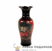 Ваза керамическая «Прованс» 30 х 12 х 12 см, бордовый VIV_201637 