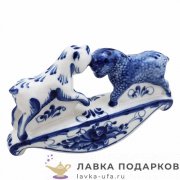 Гжель / Фигурка года «Качалка» 10 х 15 х 04 см. 