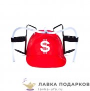 Пр-К / Каска для напитков «$» 32 х 27 х 14 см. красный 8735 