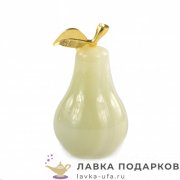 УК / Сувенир из камня «Груша»  09 х 05 х 05 см. оникс 121_700 