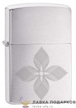 Zippo / Зажигалка 200. 29215 «Уэйви» 56 х 36 х 12 мм. хром матовый 
