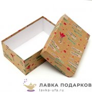 Коробка прямоугольная «Послание S» 15 х 10 х 05 см. 766.9228 (3--1) 