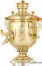 Самовар угольный 5 л «банка дубрава» латунь