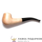 Гарманофф / Курительная трубка гладкая из груши «Стандарт светлая» 155 мм. фильтр 9 мм. 11005_1 