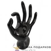 Фигура декоративная «Рука - подставка» 32 х 12 х 08 см. черный 718489_I161  
