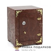 УК / Сейф из камня 24 х 16 х 19 см. лемезит + кейс 7702 