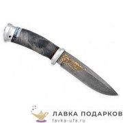 Златоуст / Нож охотничий «Артыбаш», сталь 95 х 18, рукоять кап + латунь  