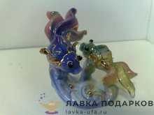 Delicate / Фигурка «Золотые рыбки - неразлучники» 10 х 06 см. цвет в асс.2  210.3024 