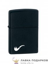 Zippo / Зажигалка 218_PL «Для трубок» 56 х 36 х 12 мм. черный матовый  