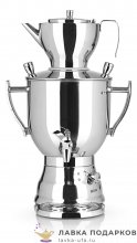 Самовар BEEM модель 3006C, 6 литров, нержавеющая сталь, мощность 2500Вт 07128  