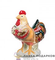 Pavone / Фигурка «Петух с букетом» 10 см. CMS_60.18 