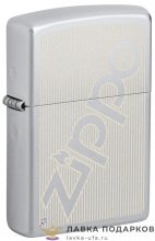 Zippo / Зажигалка «Пластина с лого Zippo» 56 х 36 х 12 мм. хром матовый 29701 