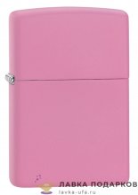 Zippo / Зажигалка 238 «Классика» 56 х 36 х 12 мм. розовый матовый 