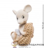 Pavone / Фигурка «Мышонок с орехом» 11 см. пастель JP_121. 6  