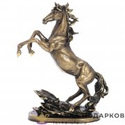 Фигура декоративная «Конь» 40 х 15 х 30 см. золото 123294_SG002  