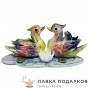 Delicate / Фигурка «Утки-мандаринки» 10 х 08 см, (цветные) 050.10 