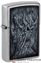 Zippo / Зажигалка 48681 «Злое дерево» 56 х 36 х 12 мм. хром 