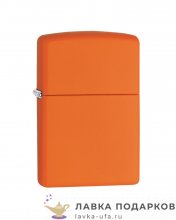 Zippo / Зажигалка 231 «Классика» 56 х 36 х 12 мм. оранжевый матовый 