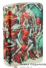 Zippo / Зажигалка 49392 «Герл» 56 х 36 х 12 мм. цвет белый матовый 