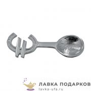 Аргента / Ложка - загребушка (Серебро 925, 2 гр.) «Евро» L= 3 см. 676_СВ00001 