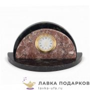 УК / Часы настольные из камня «Восход» 19 х 09 х 09 см. креноид 7275 