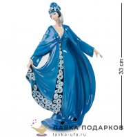 Pavone / Статуэтка «Дама в голубом» 33 х 20 см. JP_38.10 