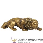 П / Фигурка «Тигр-джентльмен» В11х36 см полистоун натур БФ-184ц  