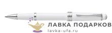 Ручка-роллер Cross Bailey Selectip, белый лак и хром, съемный колпачок, черный стержень (AT0745-2) 