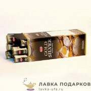 Благовония HEM 20g SILVER and GOLD (Серебро и золото) 186SIG 