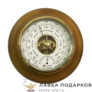 Утес / Барометр «Открытый механизм» шкала 127 мм. белая, корпус 21 х 21 см. СН_18  