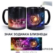 ПС / Кружка чайная хамелеон «Близнецы» 300мл керамика 8741 