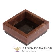 УК / Подставка для скрепок 09 х 09 х 04 см. лемезит 5486 
