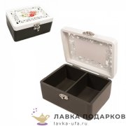 Шкатулка универсальная «Прованс» 10 х 07 х 05 см. цв. молочный HL202 