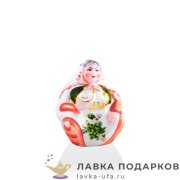 БФ / Статуэтка «Эбикей» Башкирский фарфор 10см сувенир фигурка подарочная 