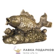П / Фигурка «Лягушка отдыхает» В18х9х9 см черная 713614 