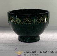 Агидель / Розетка расписная «Талисман» 05 х 08 х 08 см. цв. МАЛАХИТ (Агидель) 13с 25022 
