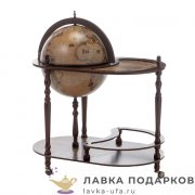 JuFeng / Глобус-бар напольный со столиком D = 42 см. H = 88 см. крем-брюле JF_RG_42004_N 