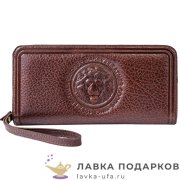 Макей / Кошелек из натур. кожи на молнии «Король - лев» 20 х 10 см. цв. тоскана 046_0851.2 