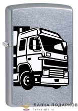 Zippo / Зажигалка 207. 29226 «Харли - Грузовики» 56 х 36 х 12 мм. цвет хром состаренный 