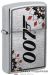 Zippo / Зажигалка бензиновая Zippo 48734 «007 Туз» цв. хром серебристый