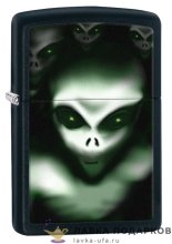 Zippo / Зажигалка бензиновая Zippo 28863 «Космос» цв. черный матовый 