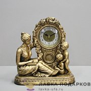La Minor / Скульптурные часы «Материнство» 19 х 18 х 08 см. цвет бронза 3501 