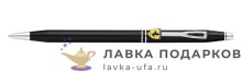Ручка шариковая Cross Classic Century Ferrari, черный матовый лак и хром, поворотный механизм, черны 