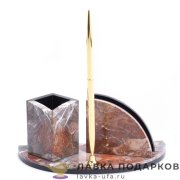 УК / Письменный набор из камня «Уголок» 19 х 09 х 08 см. креноид 4820 