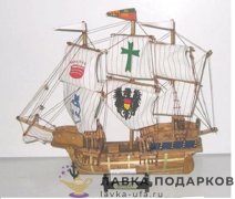 Макет - Парусная яхта L: 32 см. H: 33 см. «Sea Club» 5141 