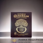 РК / Родословная книга Гарамант экокожа «Древо» 31х24см коричневая фотоальбом 1045 