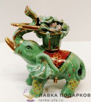 ПР / Кубок с крышкой «Мадрид» 42х10см на подставке мрамор 504-310-100 КЗ100 